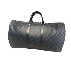 Louis Vuitton Keepall Bandouliere 55 Damier Graphite